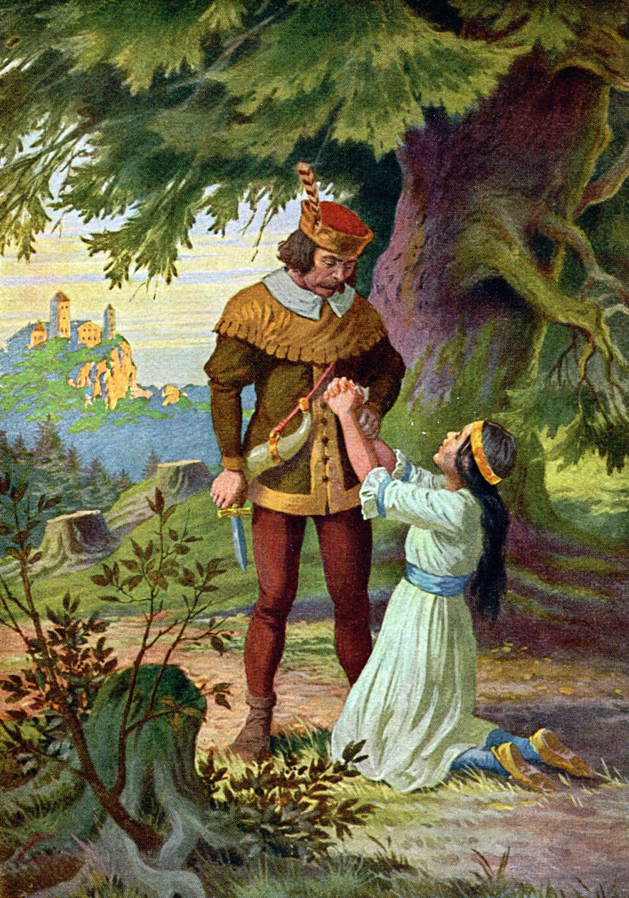 Sněhurka a lovec od Otto Kubel