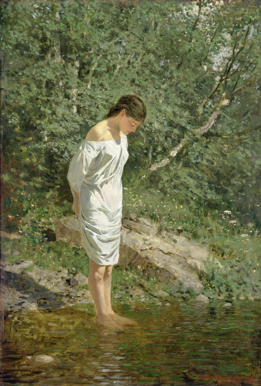 Anna u vody od Otto Ludvig Sinding