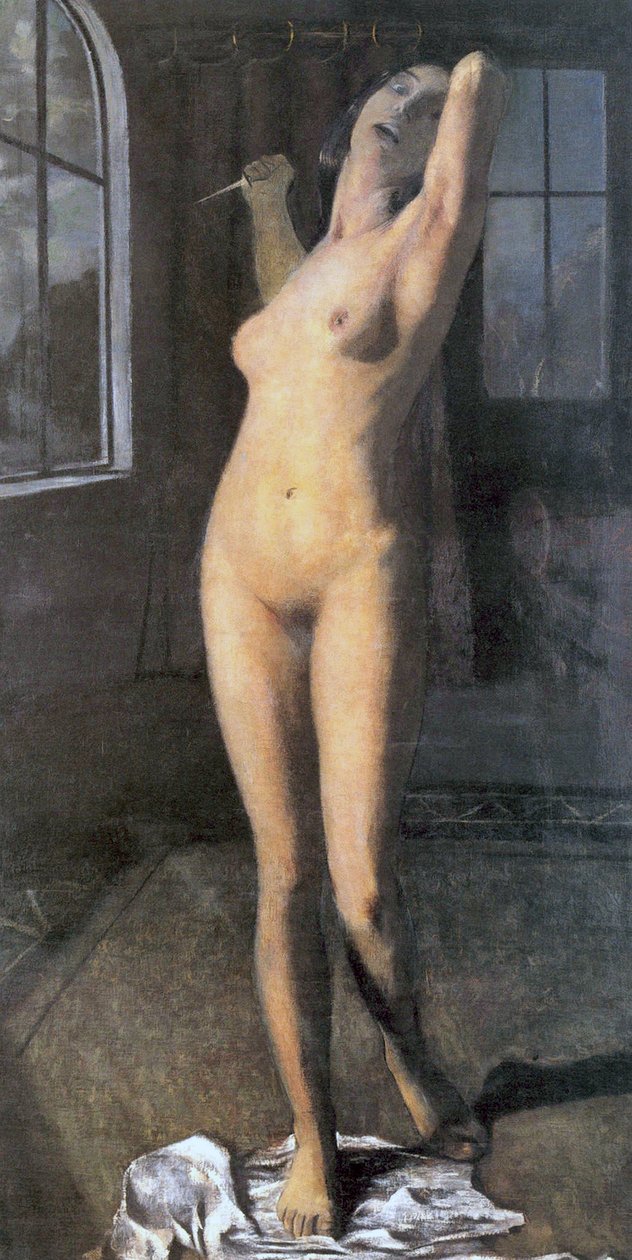 Lucretia, nebo nahá vražedkyně, c.1903 od Otto Mueller
