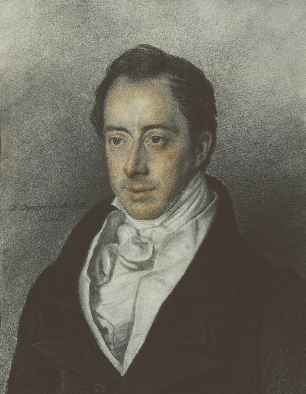 Portrét Nikolaje Ivanoviče Turgeněva 1789-1871, 1823 od Otto Oesterreich