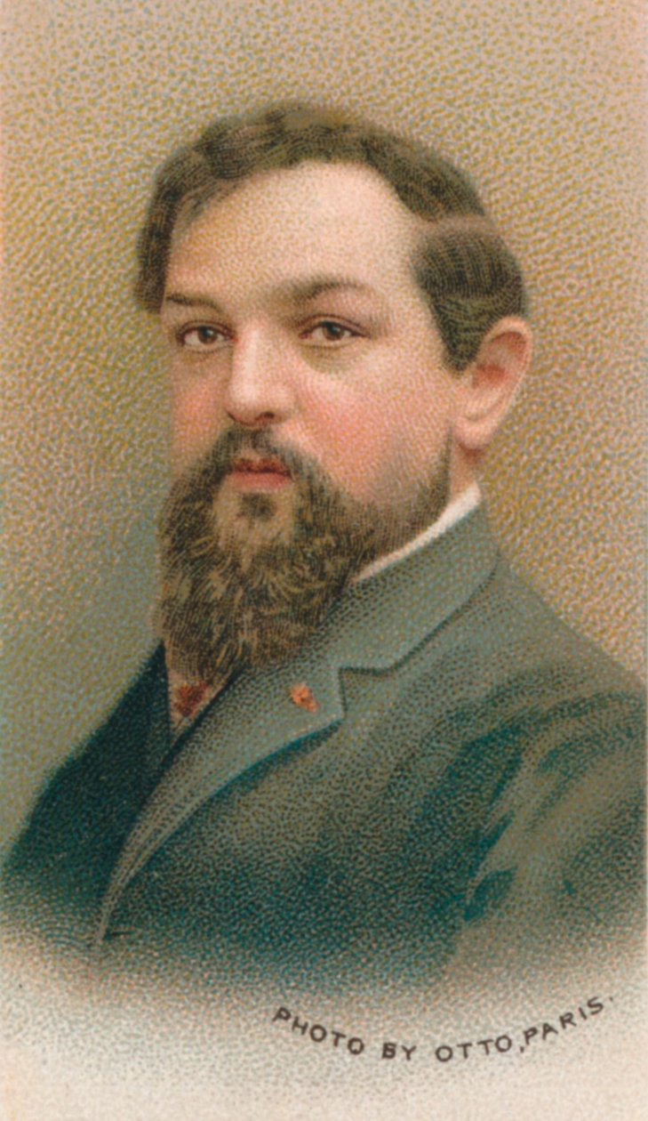 Claude Debussy 1862-1918 francouzský skladatel, 1911 od Otto Paris