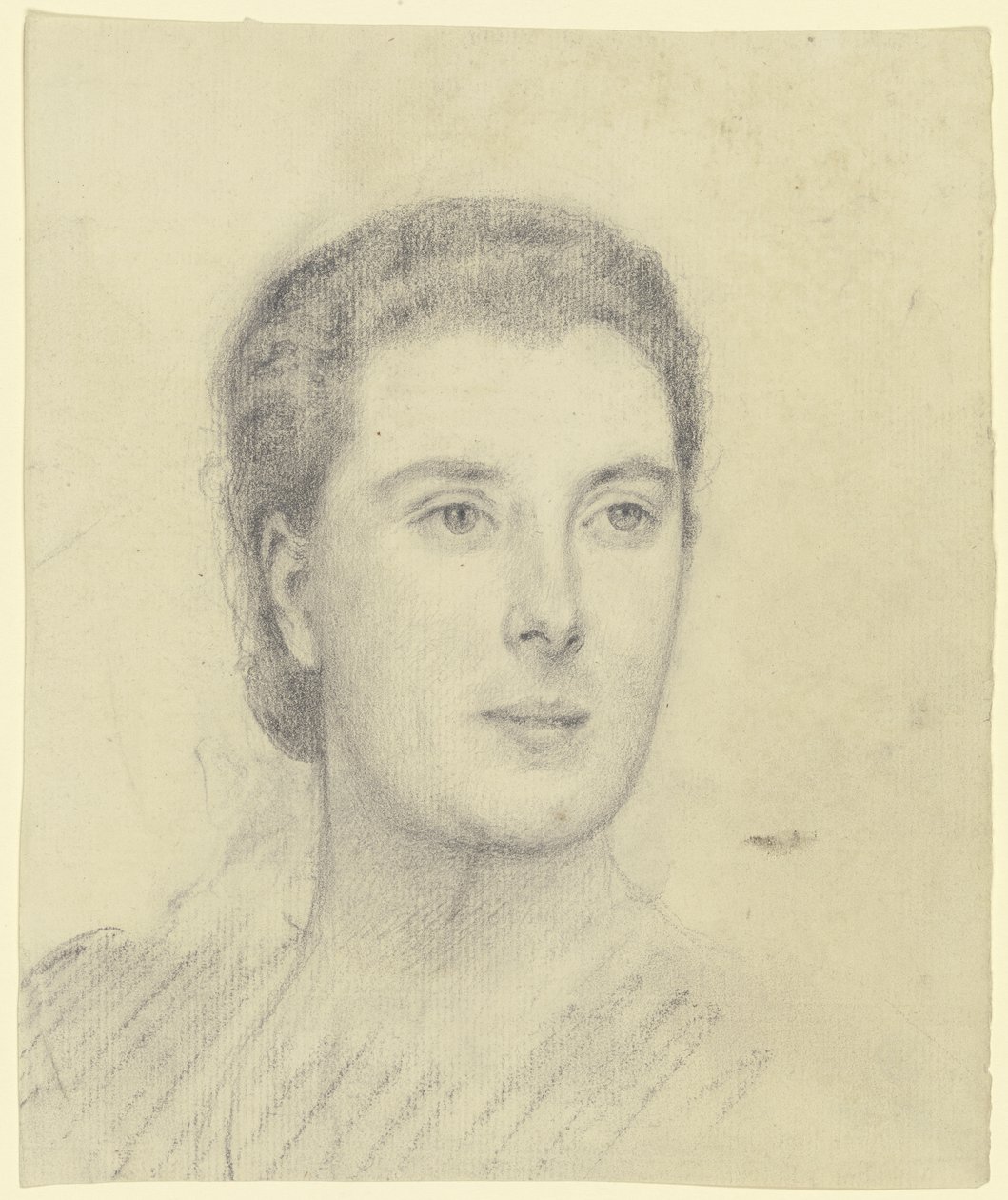 Portrét dámy (Margret Freebody?) od Otto Scholderer
