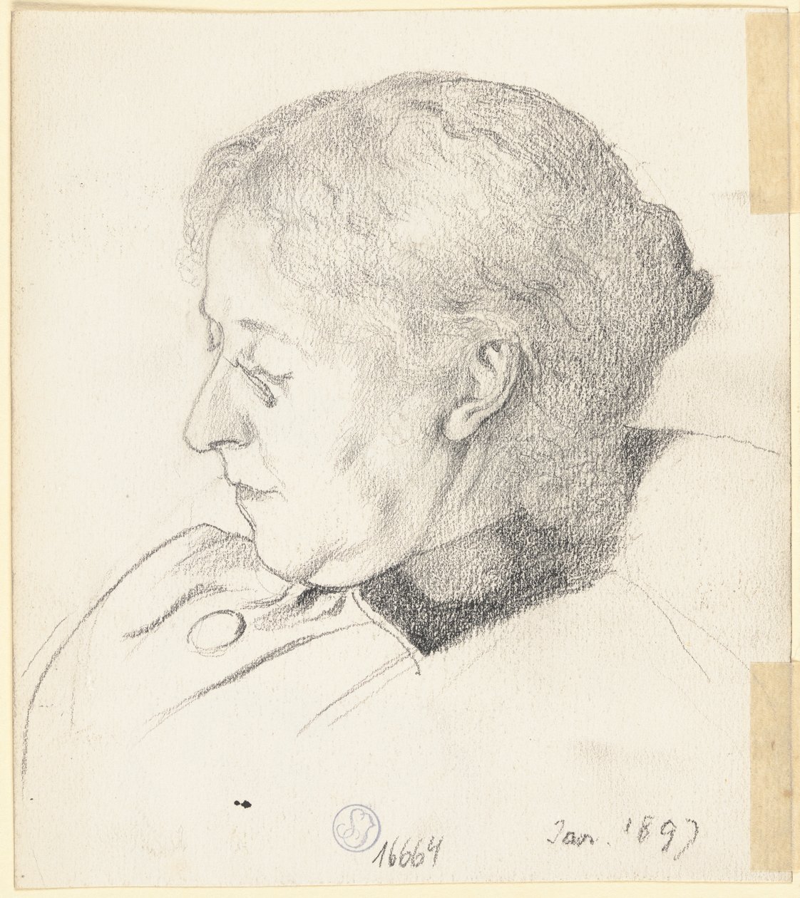 Luise Scholdererová od Otto Scholderer