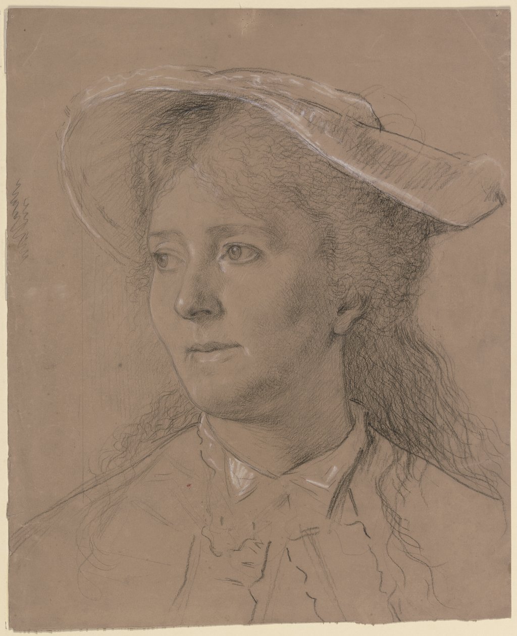 Portrét Luise Scholdererové od Otto Scholderer