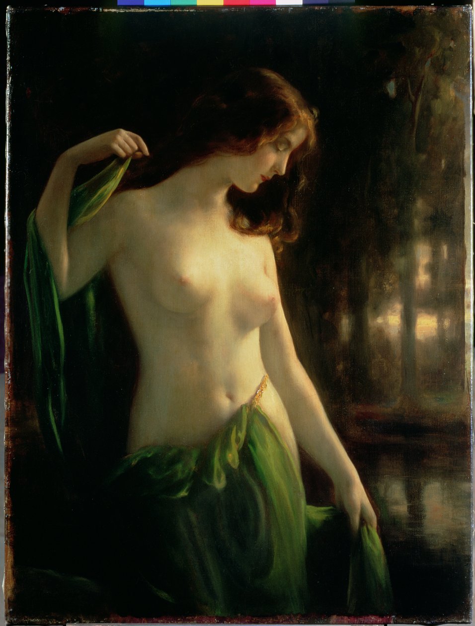 Vodní nymfa od Otto Theodor Gustav Lingner