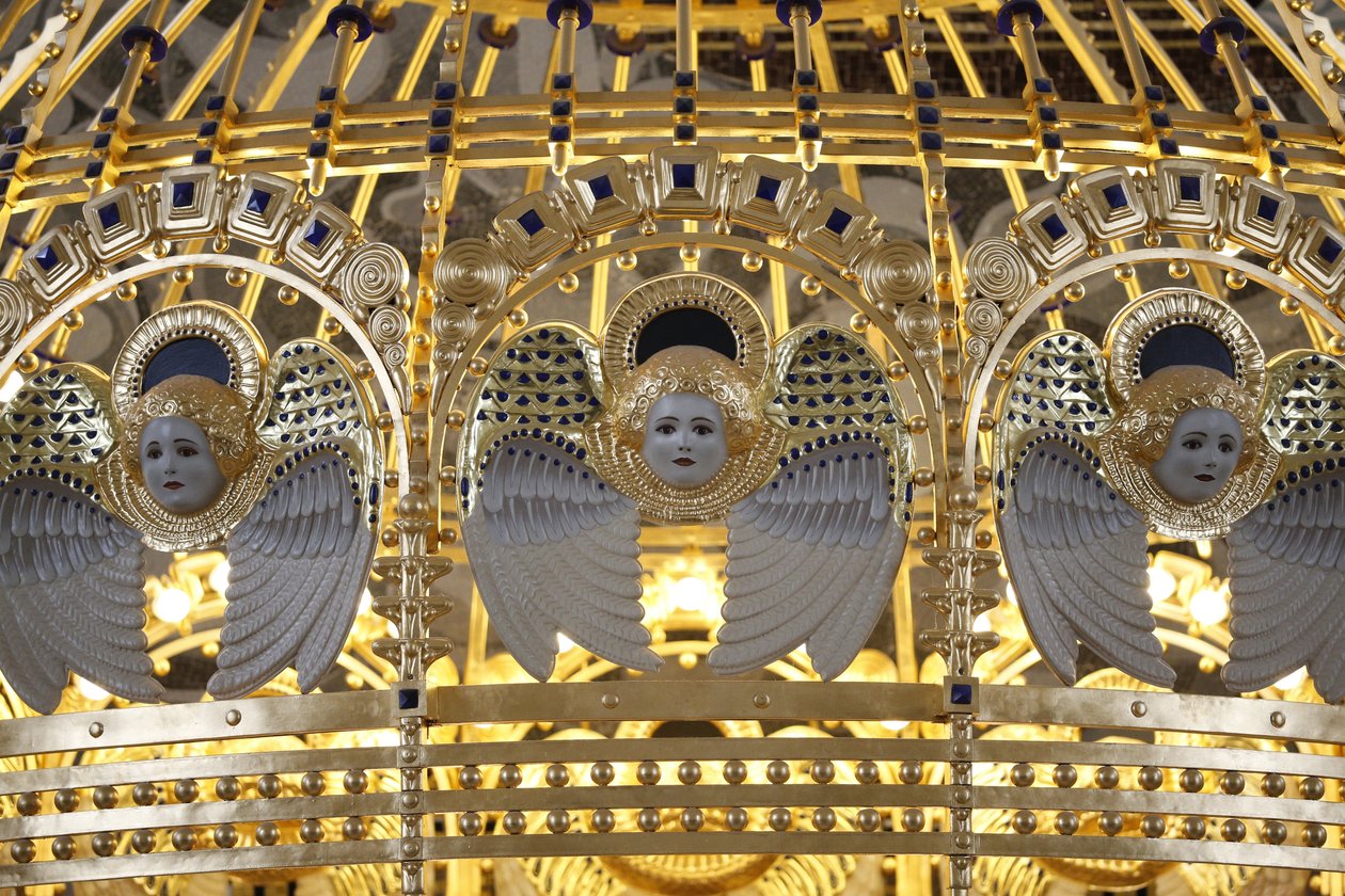 Kostel Angel Am Steinhof (kostel Leopld), Vídeň, Rakousko (foto) od Otto Wagner