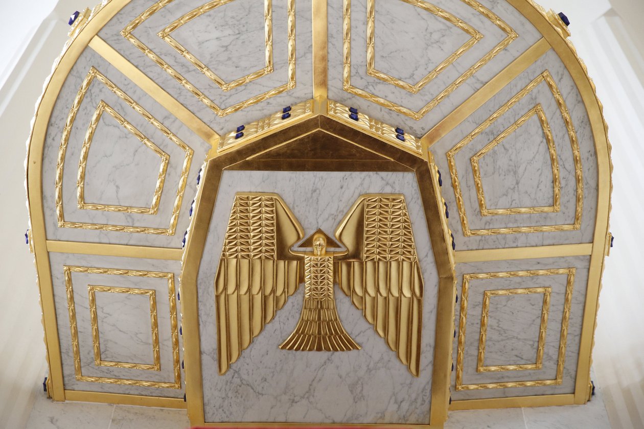 Kostel svatého Ducha Am Steinhof (kostel Leopold), Vídeň, Rakousko (foto) od Otto Wagner