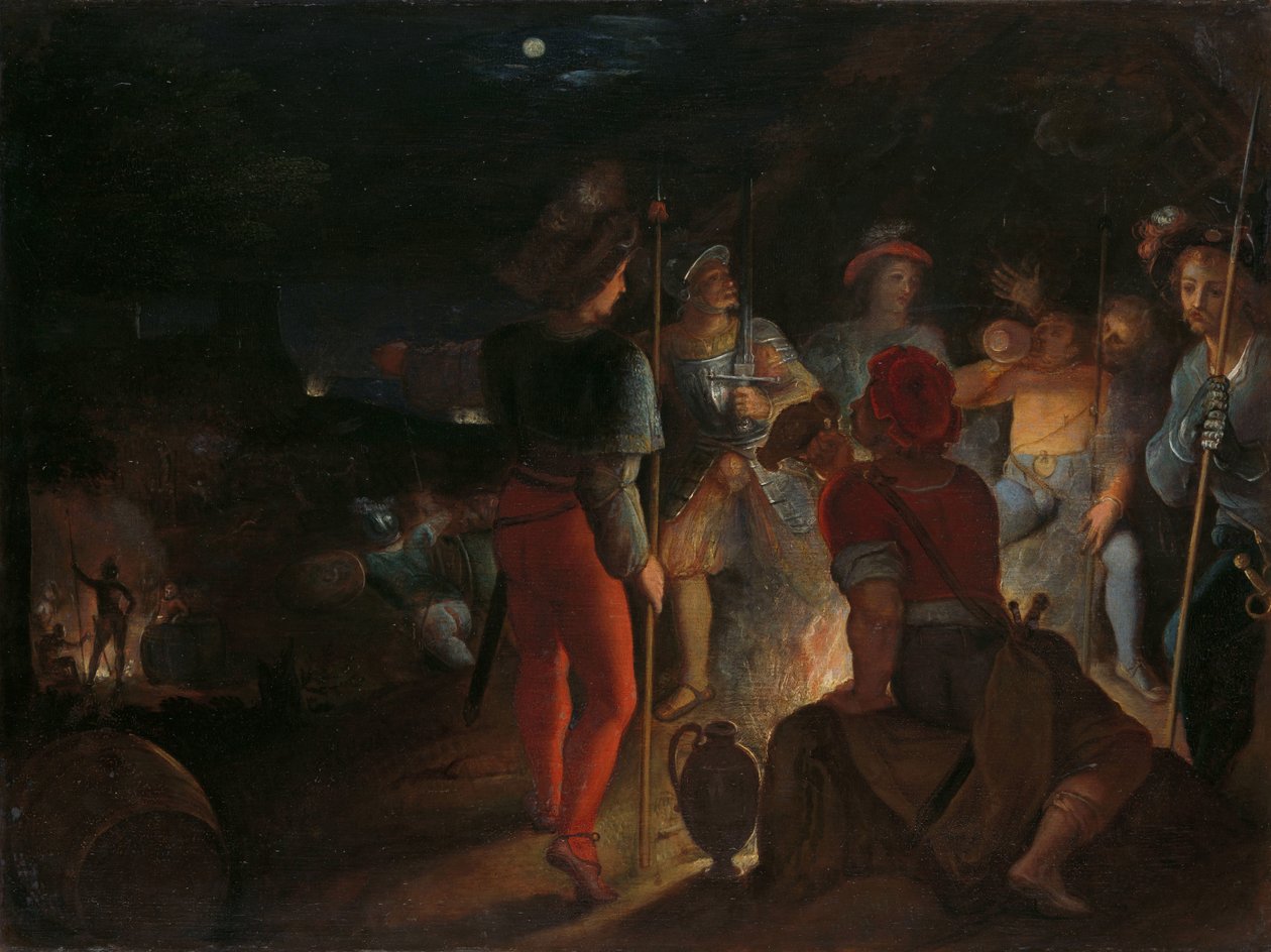 Batavians obléhá římské armádní pluky u Vetera Claudius Civilis obléhá Římany ve Vetera Castra jeden ze série dvanácti o povstání Bataviánů proti Římanům od Otto van Veen