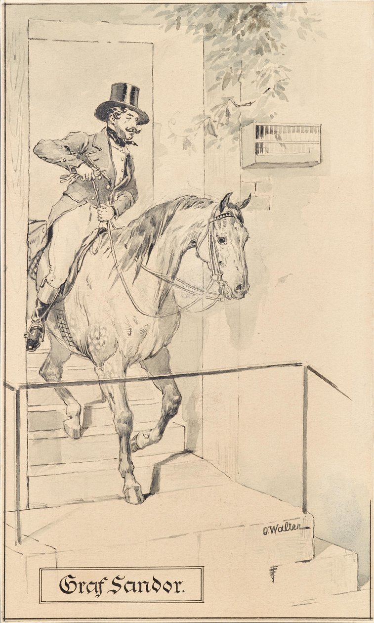 Hrabě Sandor od Ottokar Walter