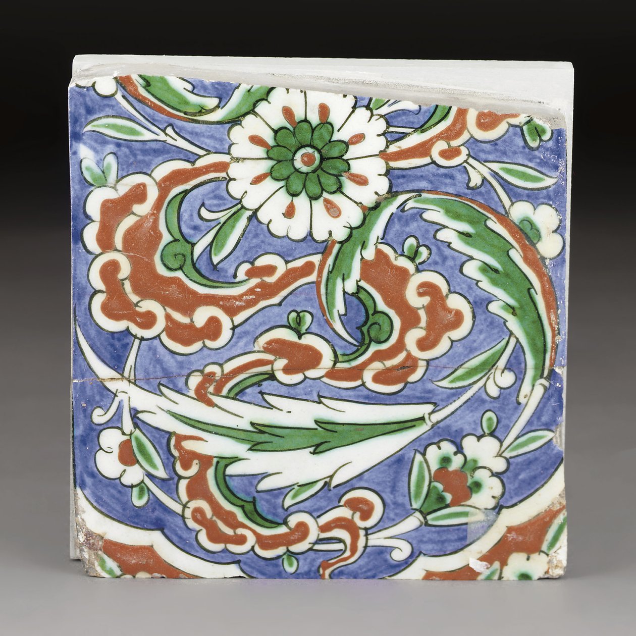 Částečná Iznická keramika, Osmanské Turecko, konec 16. století od Ottoman School
