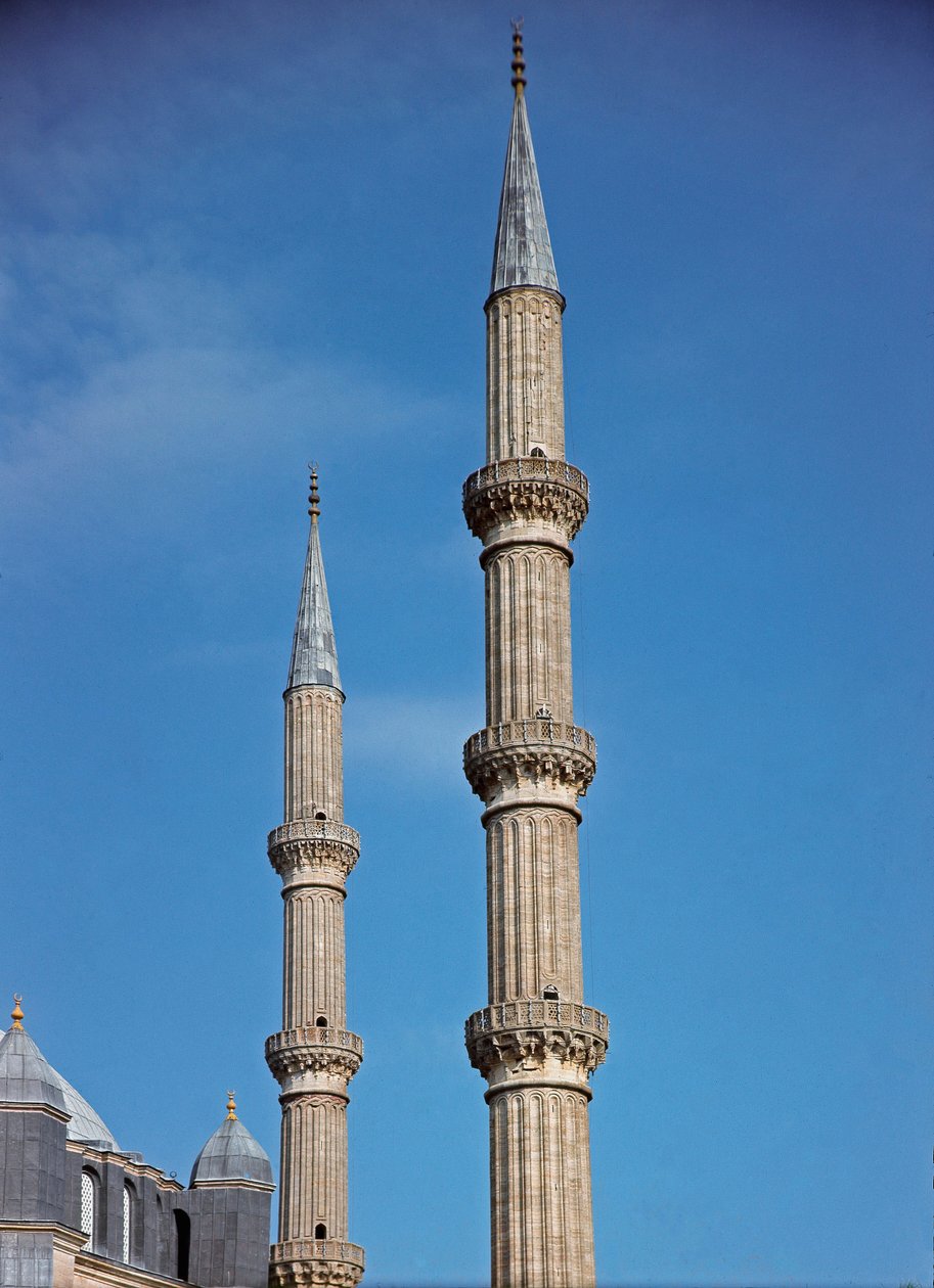 Detail minaretů (1575) od Ottoman School