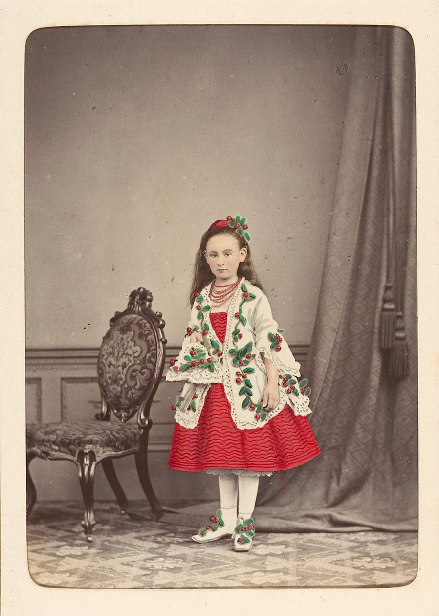Follett Family Album dětí v kostýmech pro maškarní ples, ca. 1880. od Owen Angel