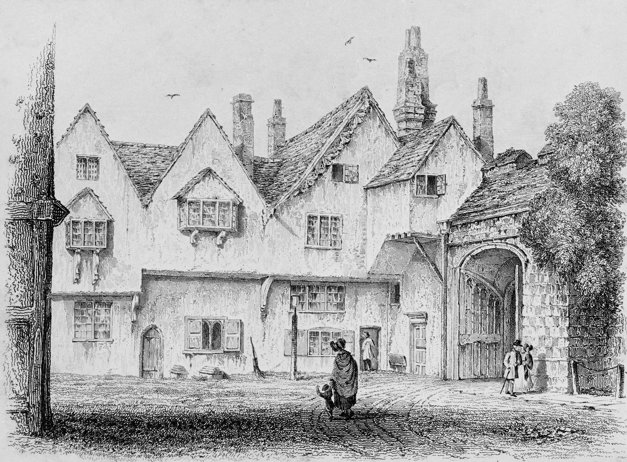 Cheney Court Winchester, kolem roku 1830 od Owen Brown Carter