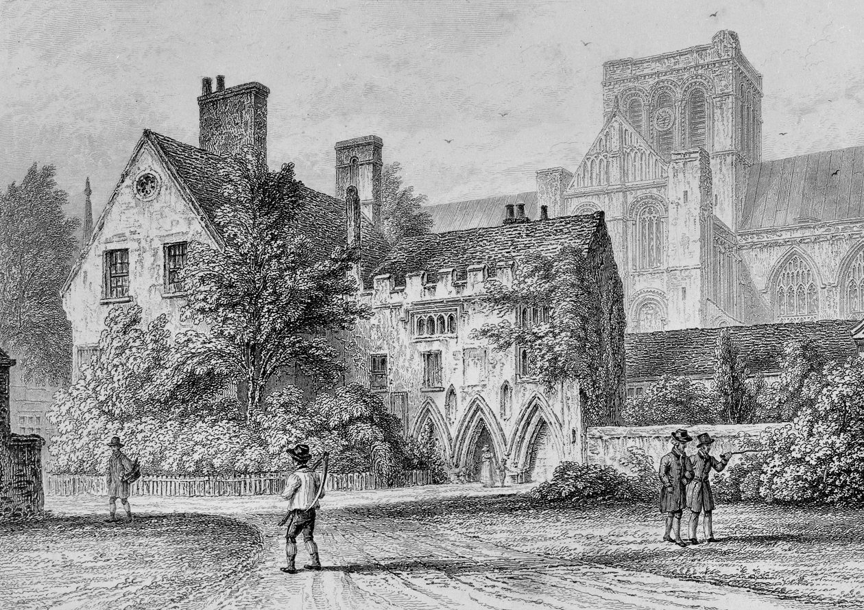 Děkanství Winchester, kolem roku 1830 od Owen Brown Carter