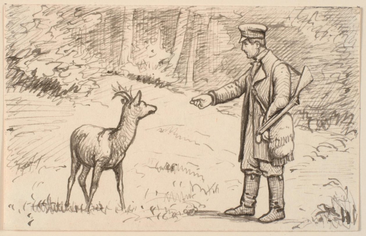 Setkání v lese od P.C. Skovgaard