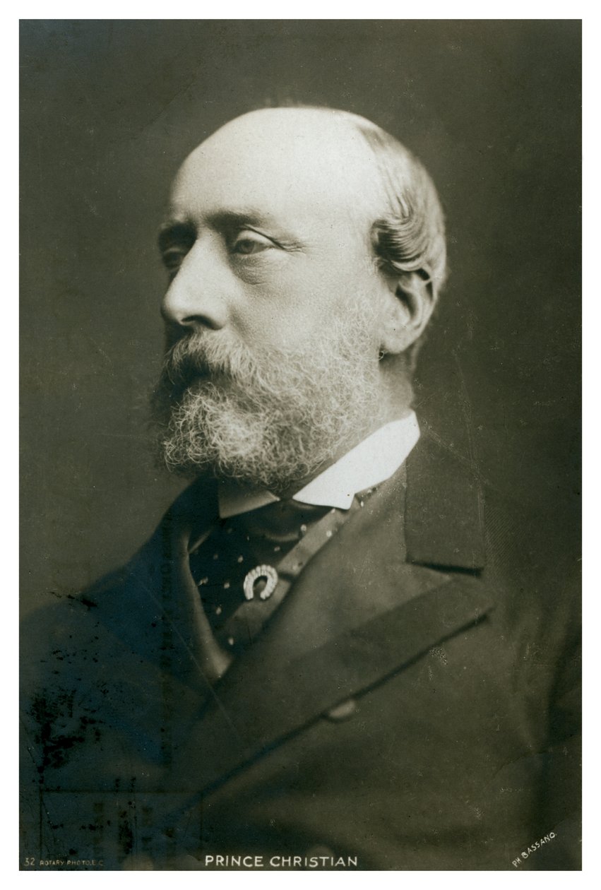 Princ Christian ze Šlesvicka-Holštýnska, c1890-c1909 od PM Bassano