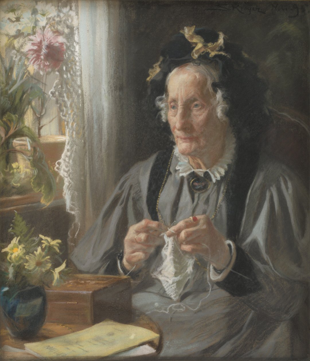 Portrét konferenčního radního S.A. Casse b. Engelbreth od Peder Severin Krøyer