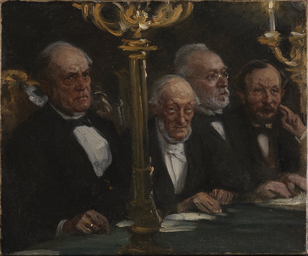 Skupina portrétů od Peder Severin Krøyer