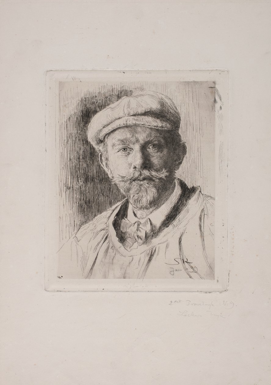 Autoportrét od Peder Severin Krøyer