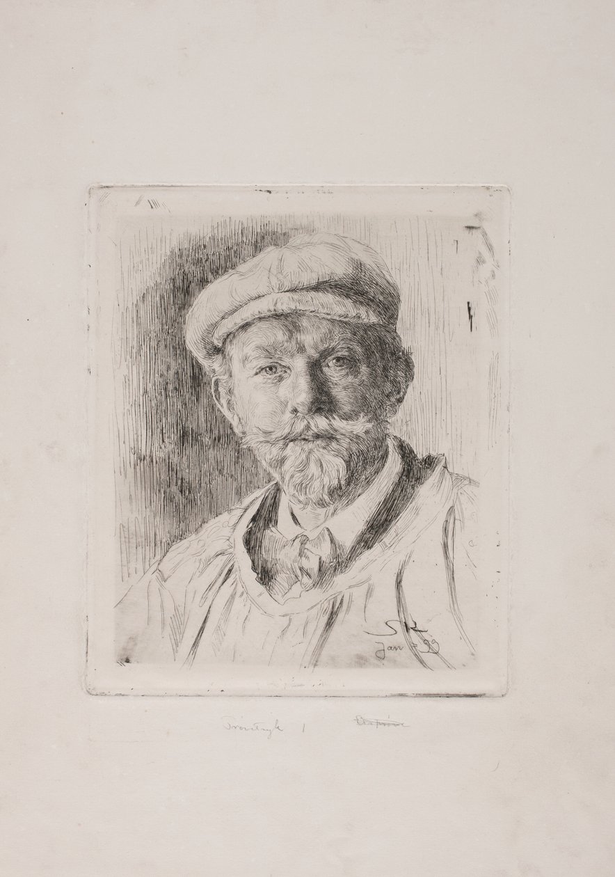 Autoportrét od Peder Severin Krøyer