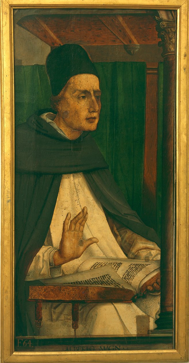 Albert Veliký (olej na plátně) od P. (c.1450 1504) Joos van Gent and Berruguete
