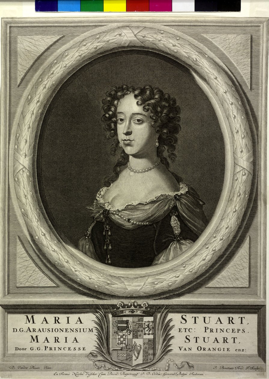 Anglická královna Marie II. od P. Bouttats