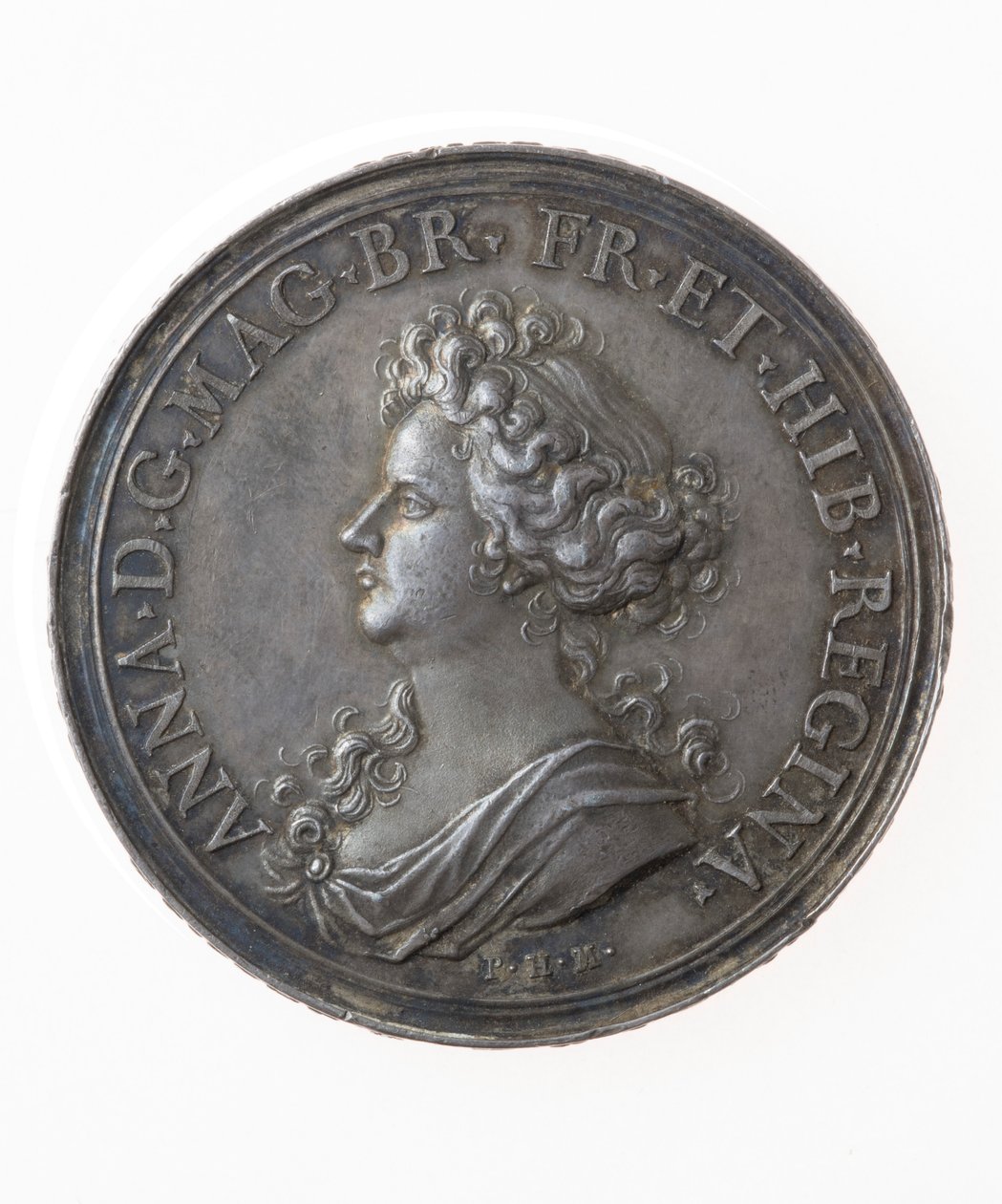 Medaile připomínající britská vítězství od P. H. Muller