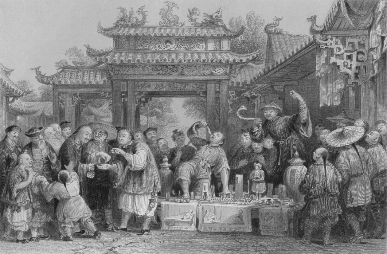 Intinerant Doctor v Tien-sing, 1843 od P. Lightfoot