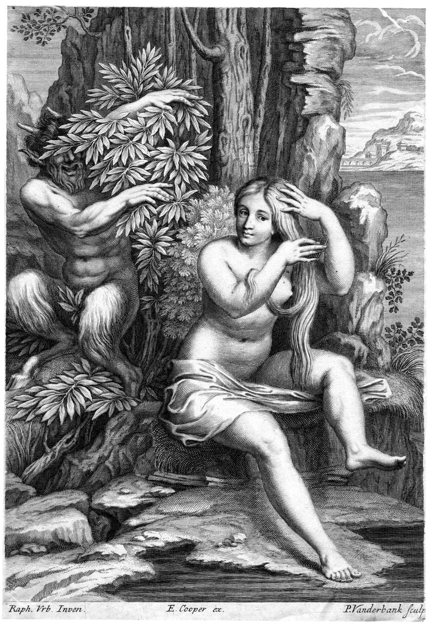 Pan a Syrinx od P Vanderbank