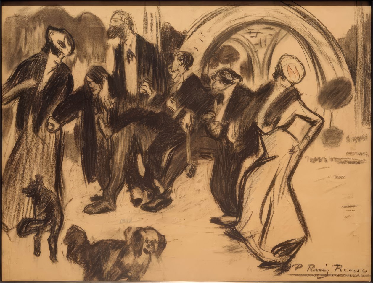 Opuštění světové výstavy od Pablo Picasso