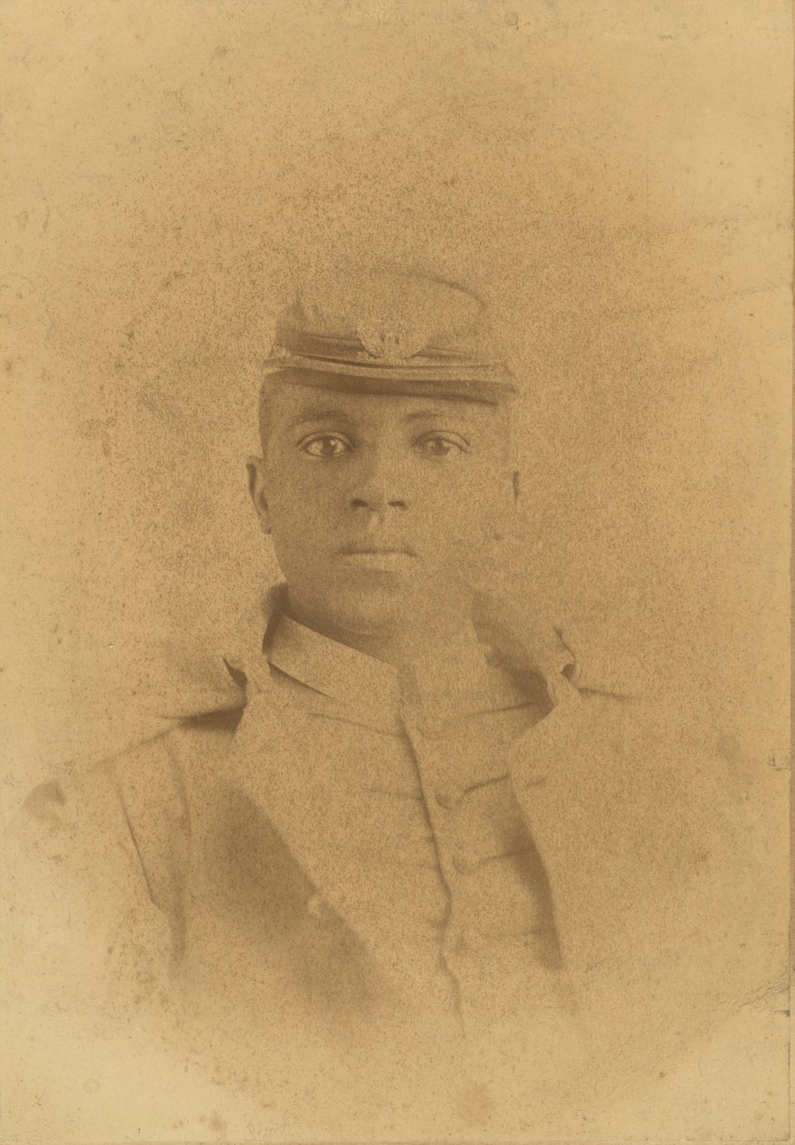 Karta kabinetu plukovníka Charlese Younga jako kadeta ve West Point, 1889. od Pach Bros