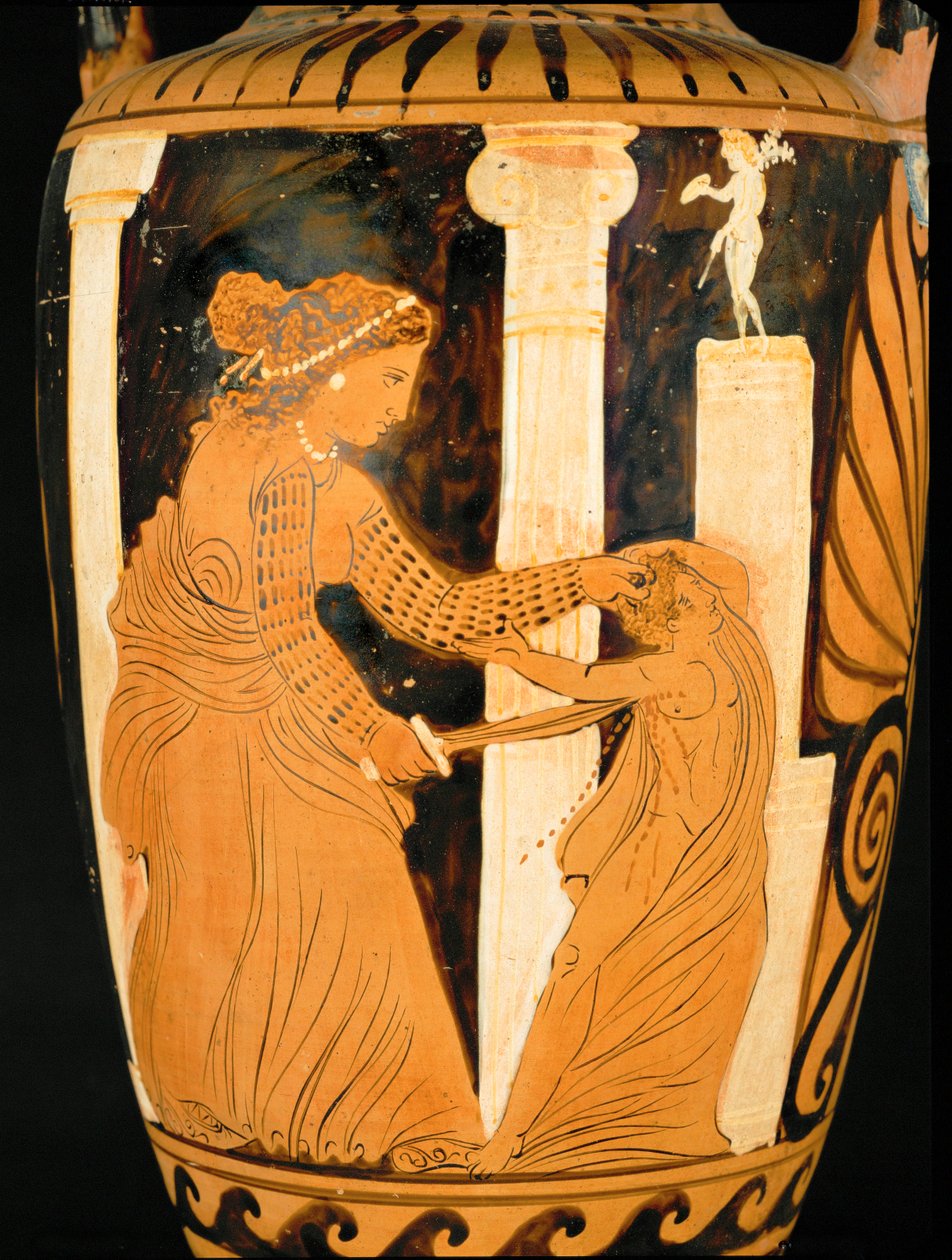 Médeia zabije svého syna, aby pomstila Jásonovu nevěru... od Painter Ixion