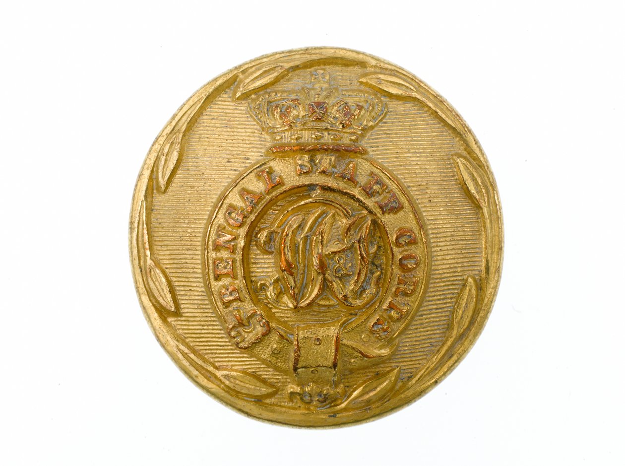 Button, Bengal Staff Corps, 1876-1891 od Pakistani School