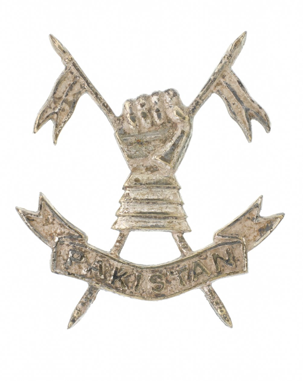 Odznak čepice, pákistánský obrněný sbor (kov) od Pakistani School