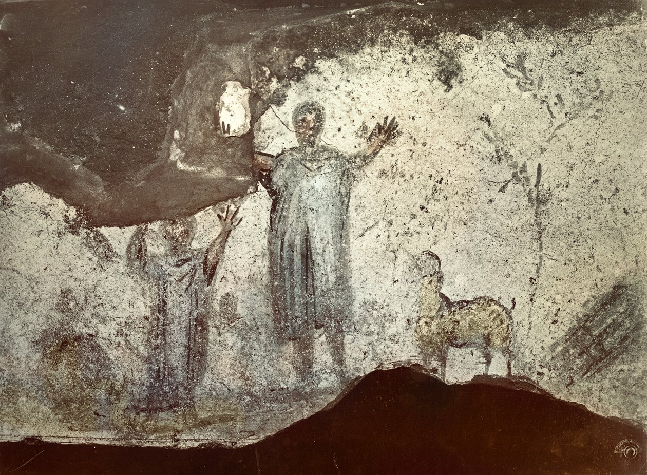 Abrahamova oběť od Paleo Christian