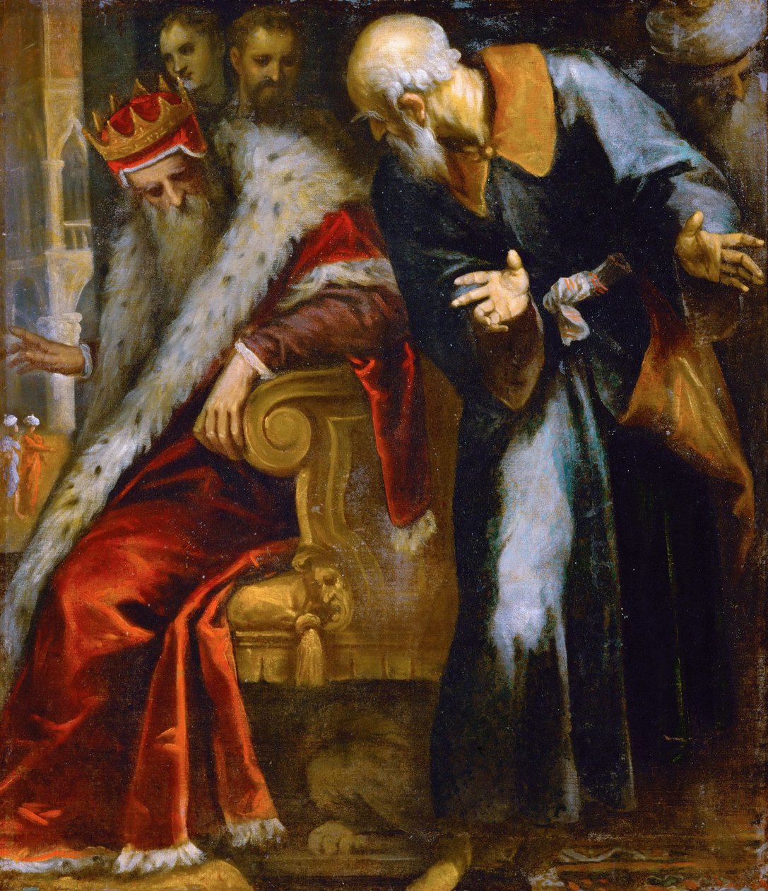 Prorok Nathan kárá krále Davida, Palma il Giovane, Jacopo, mladší od Palma Il Giovane