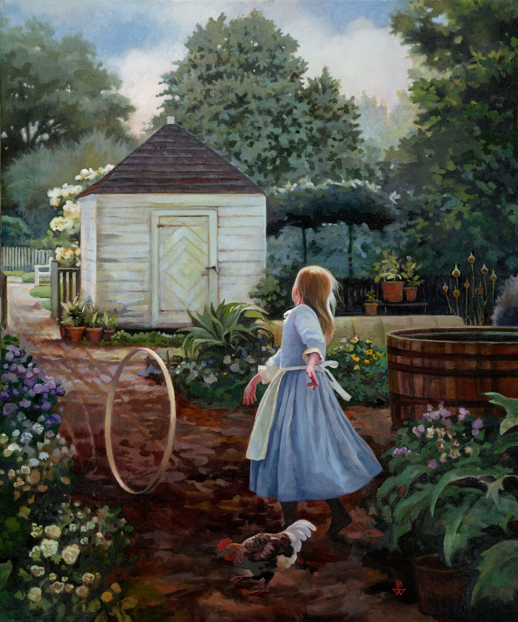 Svoboda, 2009 (olej na plátně) od Pamela Patrick White