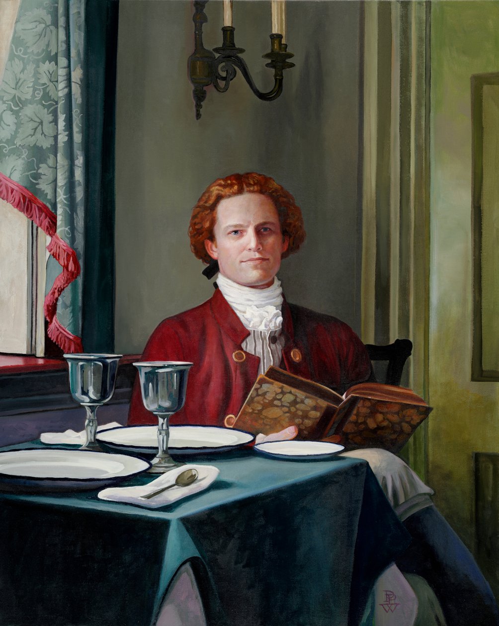 Jefferson, 2005 (olej na plátně) od Pamela Patrick White