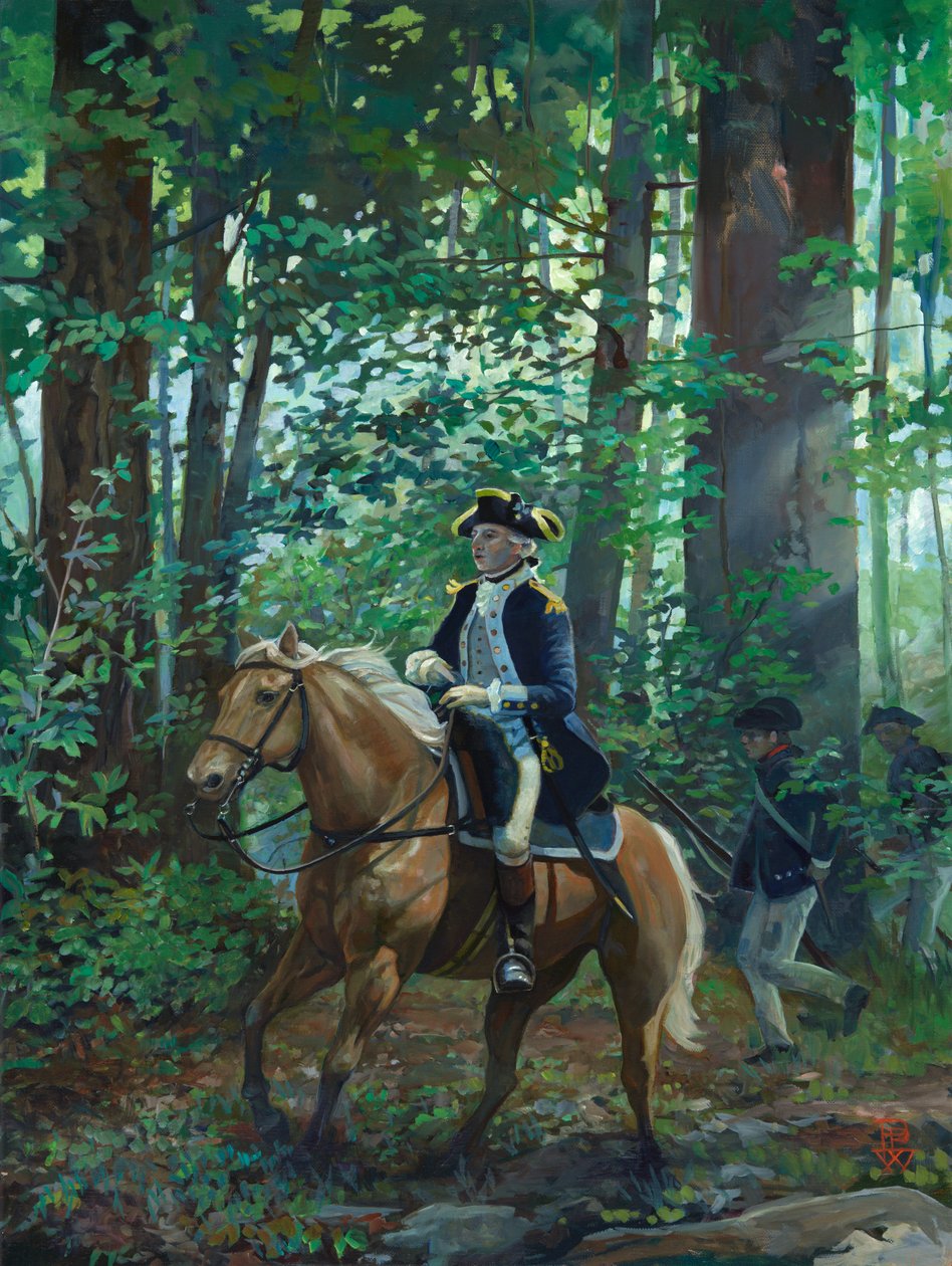 Lafayette, 2022 (olej na plátně) od Pamela Patrick White