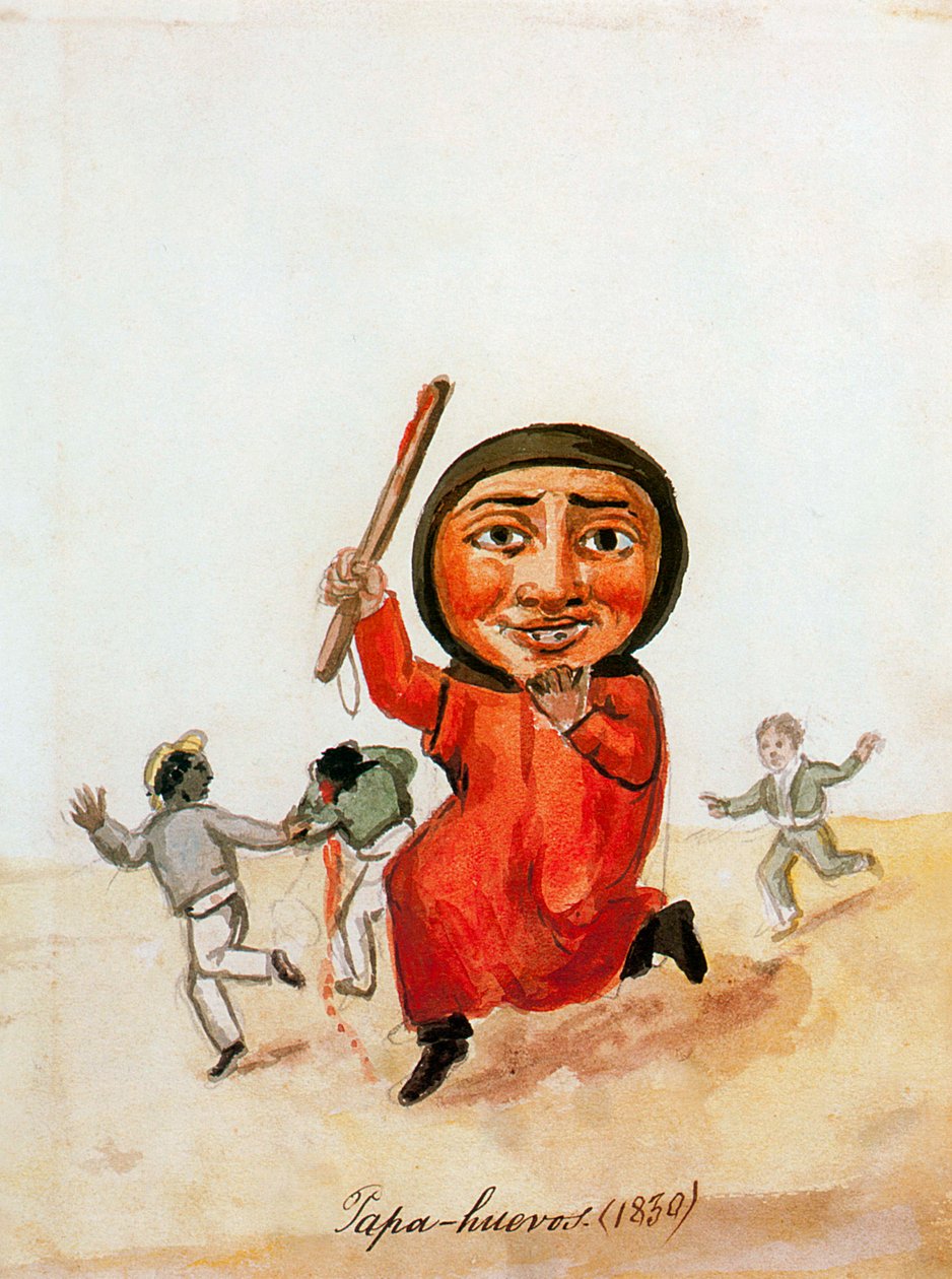 Akvarel Pancho Fierra (Lima, 1807 - Lima, 1879) od Pancho Fierro