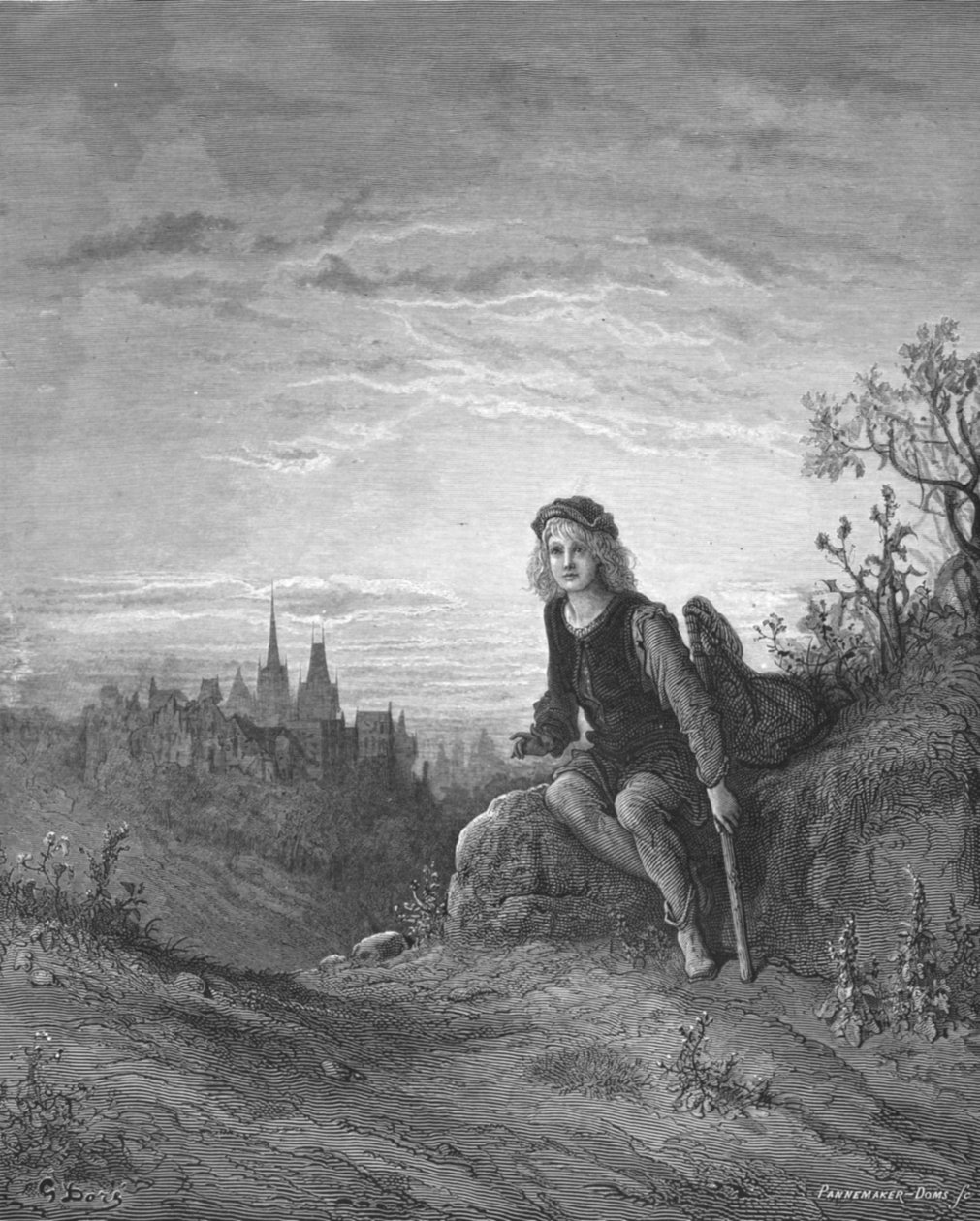 "Whittington at Highgate", 1872. od Pannemaker