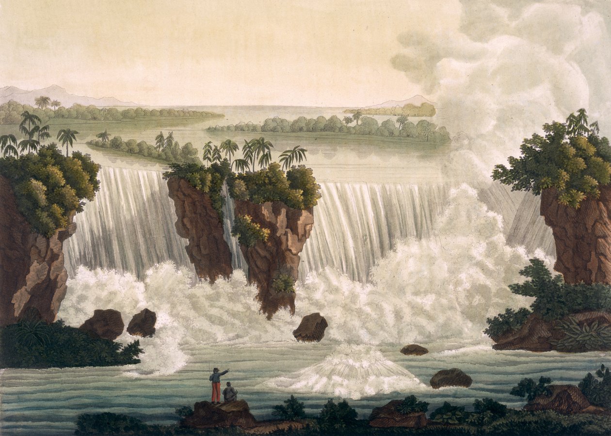Niagarské vodopády, 1818, z 