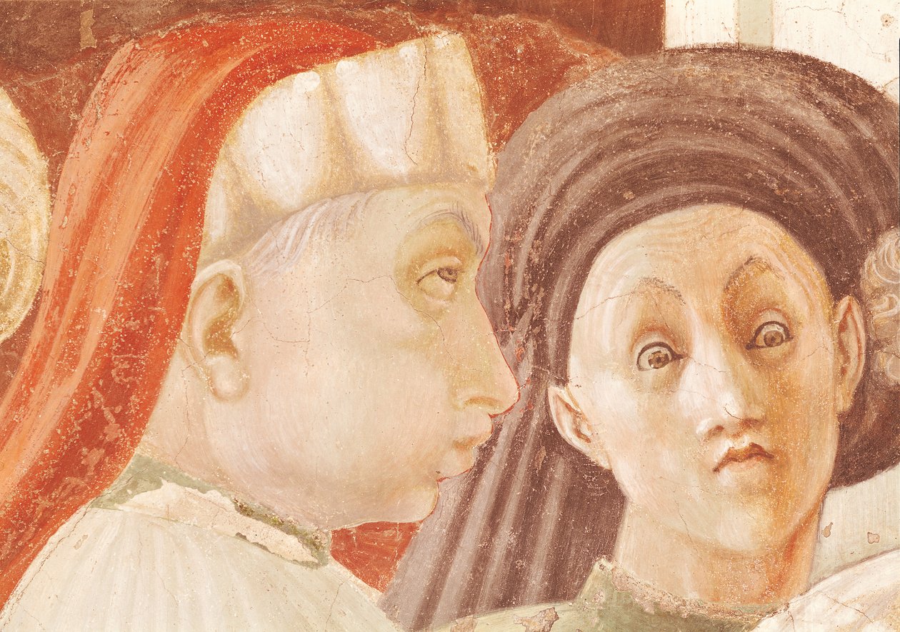 Spor sv. Štěpána, 1433-34 (detail) od Paolo Uccello