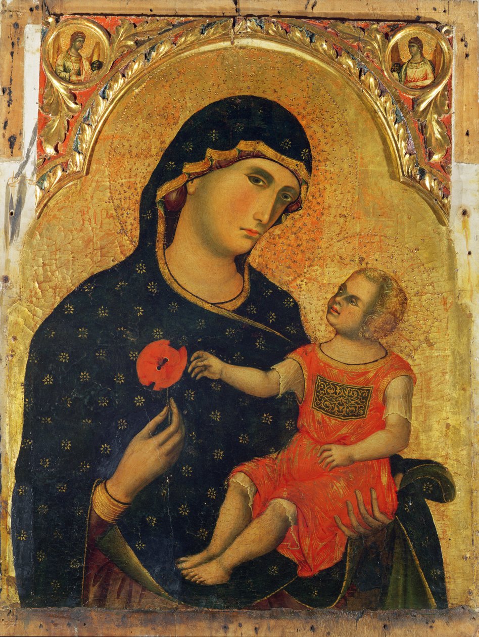 Madona s dítětem (panel) od Paolo Veneziano