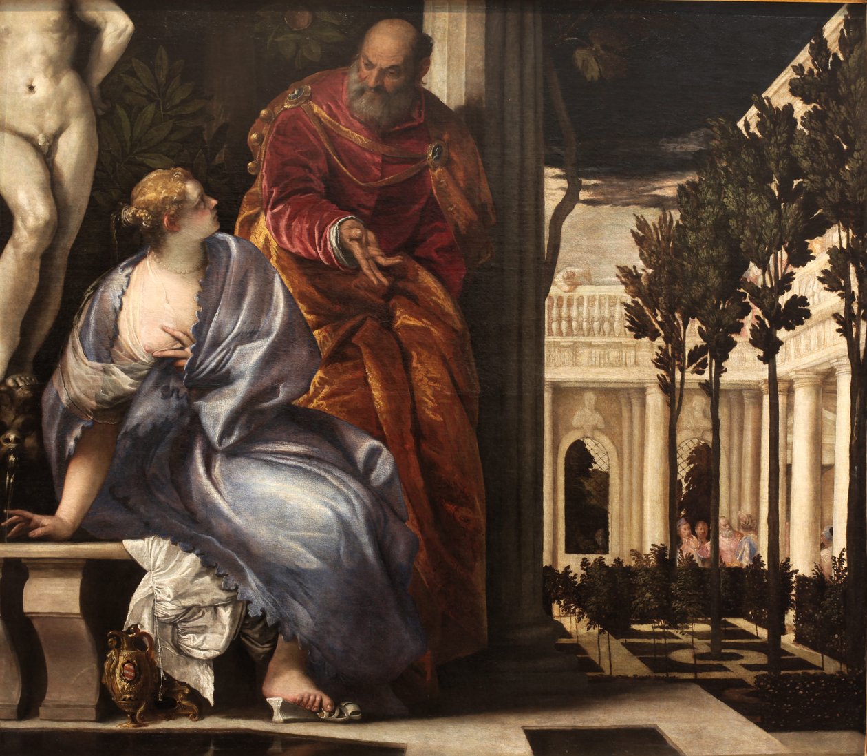 Bathsheba v Bathu od Paolo Veronese