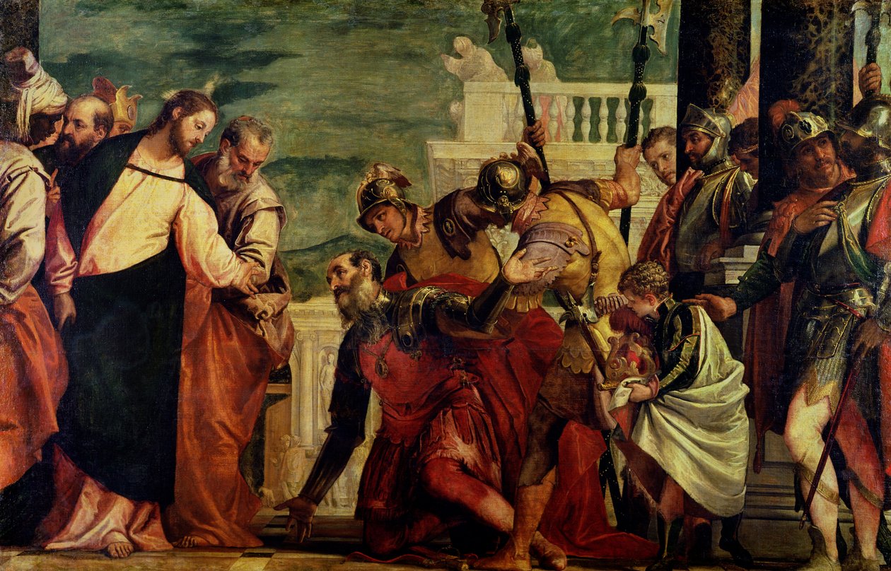 Ježíš a setník od Paolo Veronese