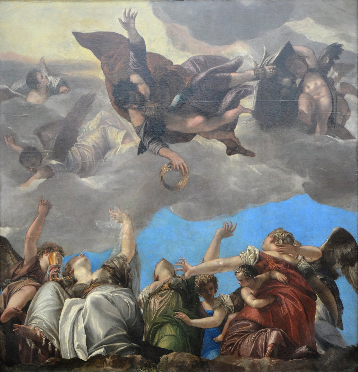 Svatý Marek odměňuje ctnosti od Paolo Veronese