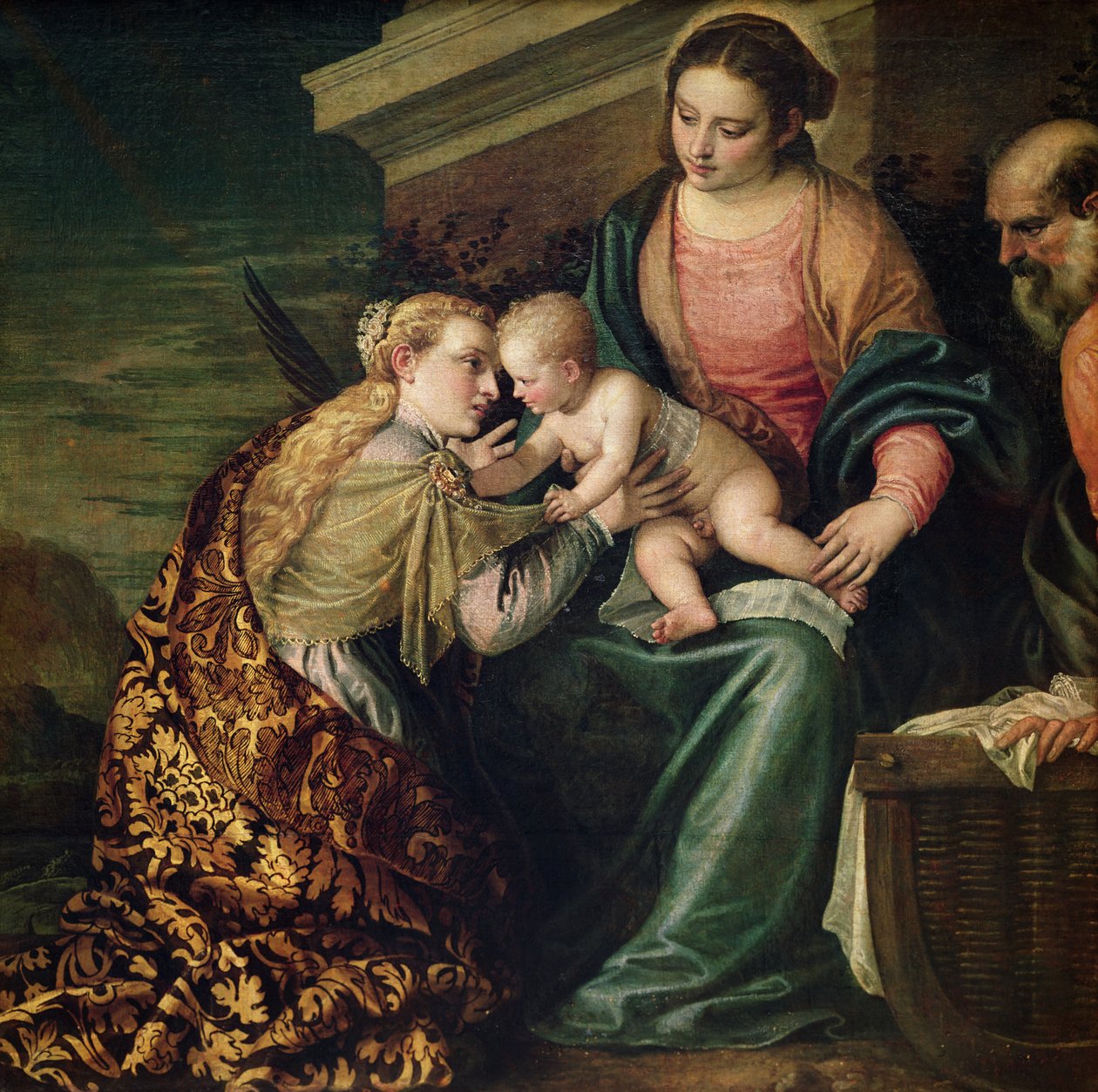 Mystická svatba svaté Kateřiny Alexandrijské od Paolo Veronese