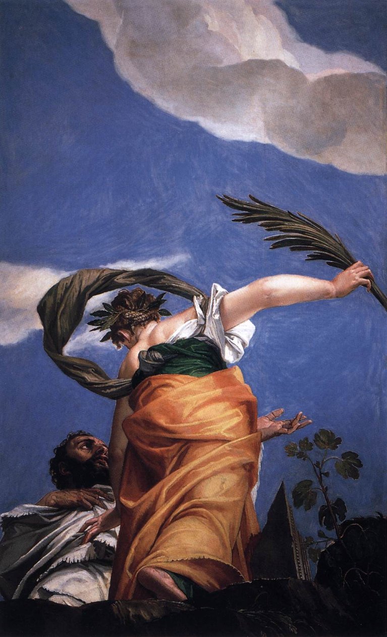 Triumf ctnosti nad neřestí od Paolo Veronese
