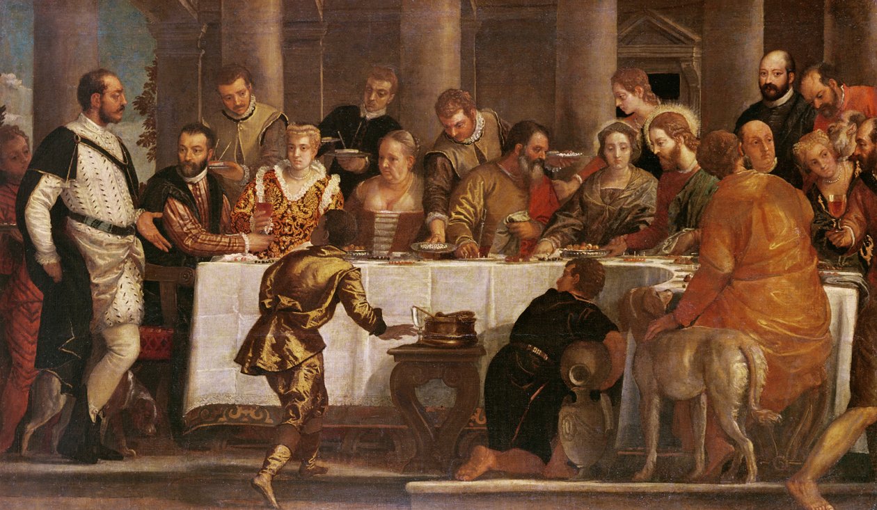 Svatební hostina v Káně od Paolo Veronese